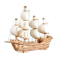 Silk Merchant Ship – Wooden 3D Puzzle Craft Kit