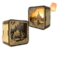 Legend of Zelda Breath of the Wild 3D Wooden Shadow Box Night Light