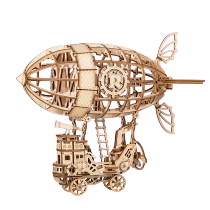 ROKR Airship Explorer – Wooden Mechanical Model Kit