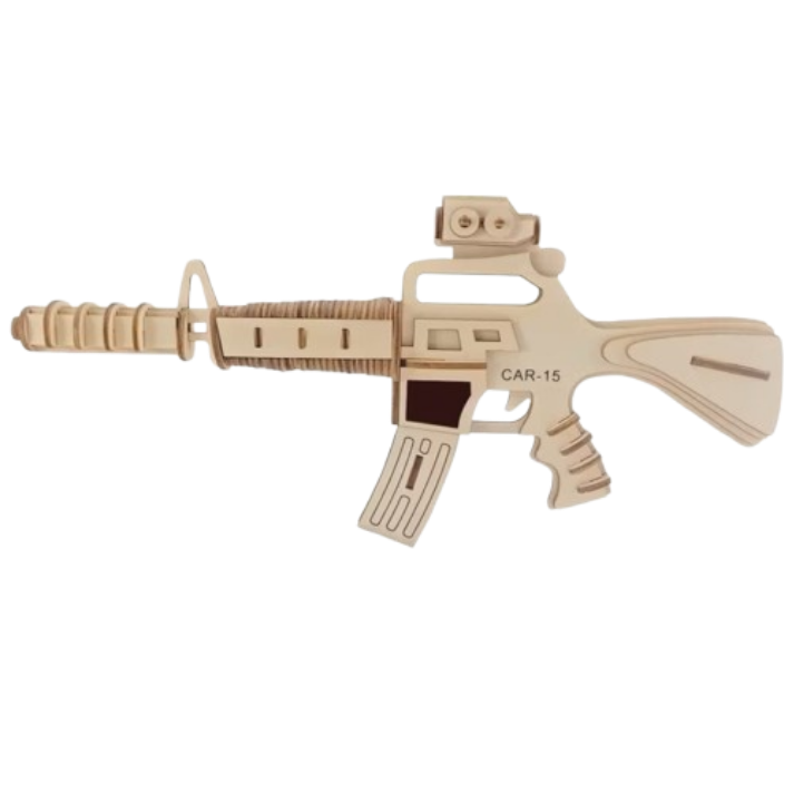 CAR-15 Wooden Rifle Model