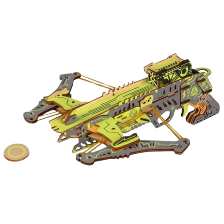 ROKR Cyber Crossbow – Wooden Mechanical Model Kit