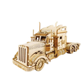 1:40 Scale Heavy Semi Truck 3D Wooden Puzzle Model Kit
