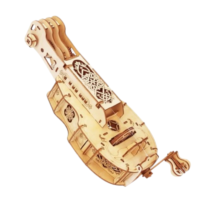 UGEARS Mechanical Hurdy-Gurdy Model Kit