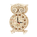 ROKR Owl Clock – Wooden Mechanical Model Kit