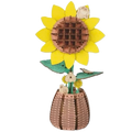 Sunflower Wooden Flower Model